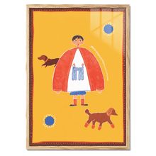 Product image of პოსტერი ჩარჩოთი "With Dogs",  A3