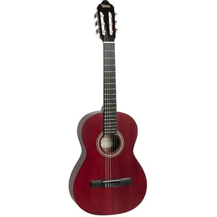 valencia-vc203twr-34-sized-classical-guitar-trans-wine-red-klasikuri-gitara