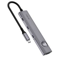 Product image of Wiwu Traveling Series 8 in 1 Docking Station Wi-HB001 ადაპტერი