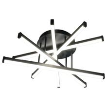 Product image of BELLA MITA 1039-5 120W შავი LED ჭაღი პულტით