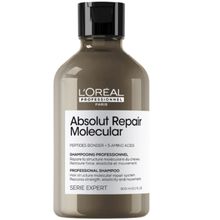 Product image of L'Oreal Professionnel SERIE EXPERT ABSOLUT REPAIR MOLECULAR 300მლ დაზიანებული თმის შამპუნი