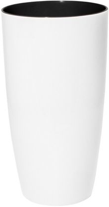 Product image of ქოთანი პლასტმასის Aleana Alfa 27x51სმ თეთრი ვარდი