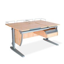 Product image of სამეცადინო მაგიდა ერგო უნივერსალი SUT17, ტუმბო TCH 04, უკანა თარო