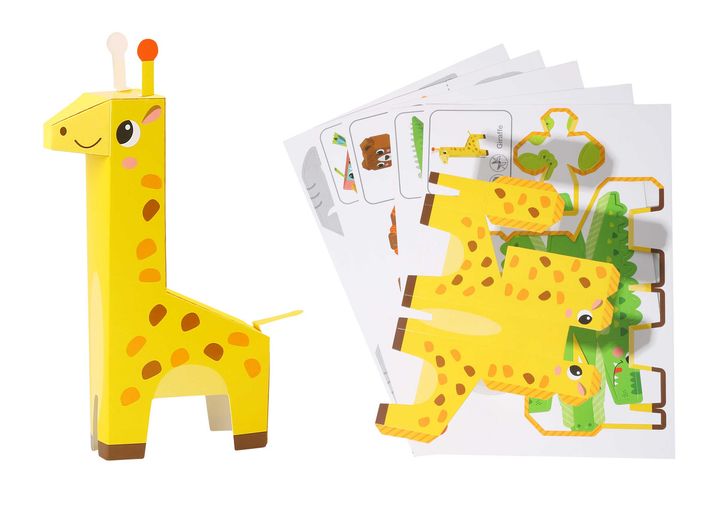 tookyland-lt032-3d-origami-paper-kit-animals-origamebis-nakrebi-photo-3