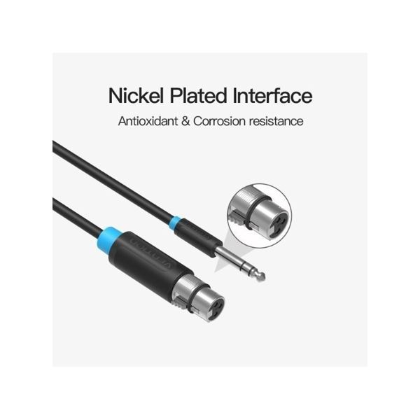 vention-bbebf-65mm-male-to-xlr-female-audio-cable-1m-audio-kabeli-photo-2