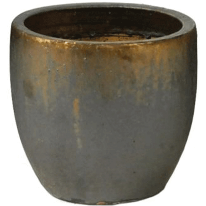 mega-collections-glazed-egg-pot-bronze-17l-keramikis-qotani