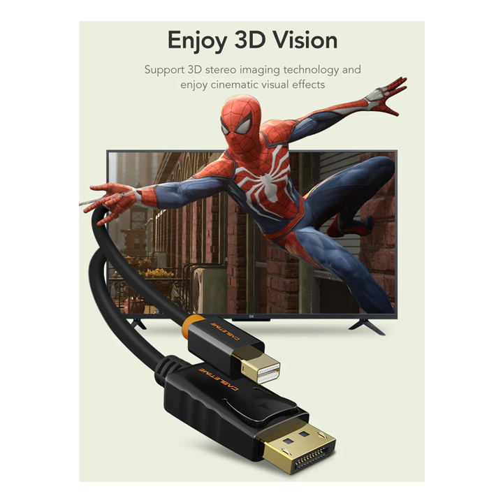 cabletime-ct-av588-02g-w3-mini-displayport-to-displayport-cable-cabletime-mini-dp-to-dp-cable-adapter-4k-resolution-ready-white-photo-3