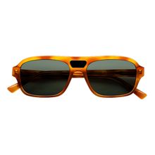 Product image of Messy Weekend BURT Amber Havana Green მზის სათვალე