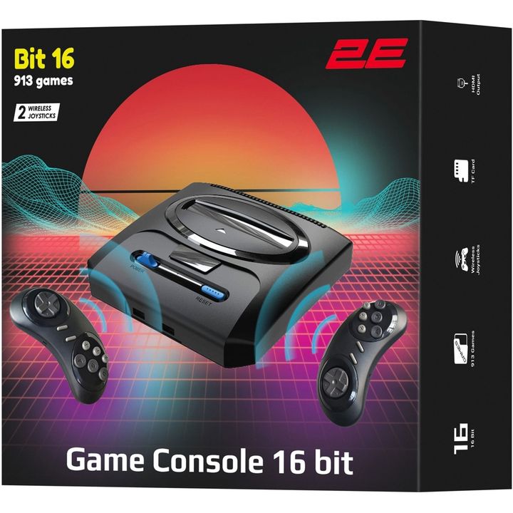 2e-game-console-16bit-2-wireless-gamepad-hdmi-913-games---2e16bhdws913-photo-3