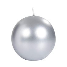 Product image of Graziani Meloria ბურთის ფორმის ვერცხლისფერი სანთელი