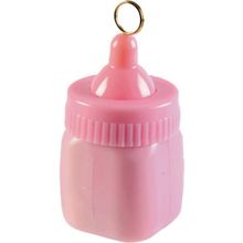 Product image of ჰელიუმის ბუშტების სიმძიმე ბავშვის ბოთლი ვარდისფერი