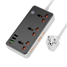 Product image of HOCO AC8A Storm 3-Position სახლის გამაგრძელებელი