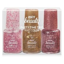 Product image of Golden Rose MISS BEAUTY PARTY TIME TRIO NAIL COLORS ფრჩხილის ლაქი