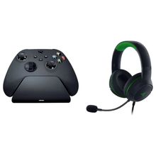 Product image of RAZER LEGENDARY DUO BUNDLE: KAIRA RZ82-03480100-B3M1 ყურსასმენი და სათამაშო კონსოლის სადგამი