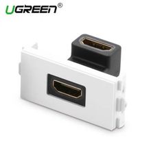 Product image of HDMI როზეტი UGREEN MM113 (20318) adapter connector HDMI Socket Panel (White)