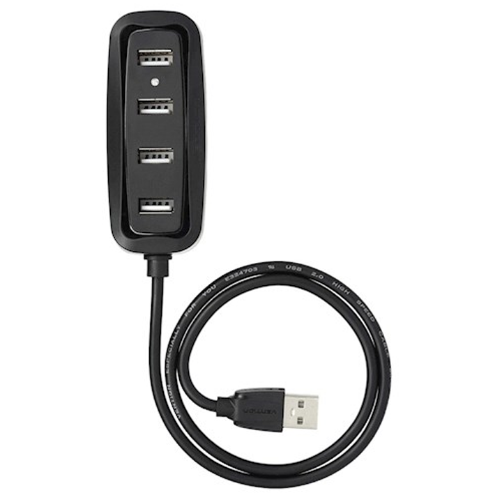 vention-vas-j43-b050-4-ports-usb20-hub-05m-black-usb-habi-photo-2