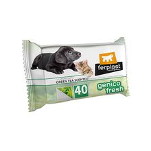 Product image of ჰიგიენური საწმენდი ძაღლისთვის და კატისთვის Ferplast Genico Green Tea (x40)
