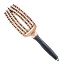 Product image of Olivia Garden Finger Brush Trinity Gold სავარცხელი