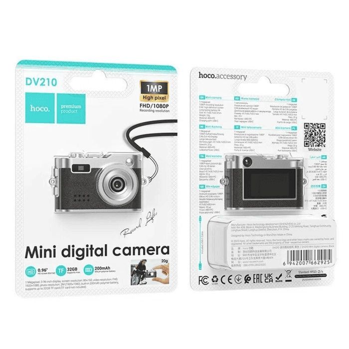 hoco-mini-camera-dv210-black-mini-tsifruli-fotoaparati-photo-3