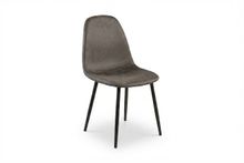 Product image of COMFORT ROOM სკამი ალკანტარას ნაჭრით ნაცრისფერი LDC25002A-20