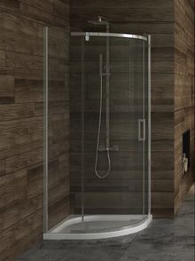 Product image of საშხაპე კაბინა New Trendy Komfort K-0436 90x90x195სმ-6მმ (გამჭვირვალე შუშა- პროფილი ქრომი)