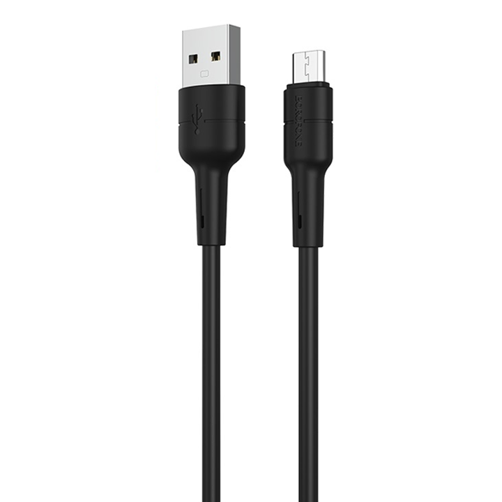borofone-cable-bx30-silicone-charging-data-cable-for-microblack-photo-2