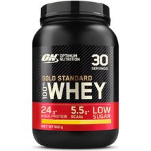 Product image of Optimum Nutrition Gold Standard 100% Whey Chocolate Hazelnut 900გრ საკვები დანამატი