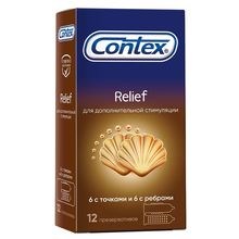 Product image of Contex Relief პრეზერვატივი, 12 ცალი