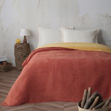 Product image of MANAMO COTTON BLANKET AMBER/HARDAL 150x220სმ პლედი