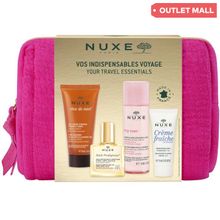 Product image of NUXE სამოგზაურო ნაკრები RDM სახე/ტანის გელი დასაბანი 30მლ + HP ზეთი 10მლ + VROSE სახის მიც.წყალი 50მლ + CF დამატ. 15მლ