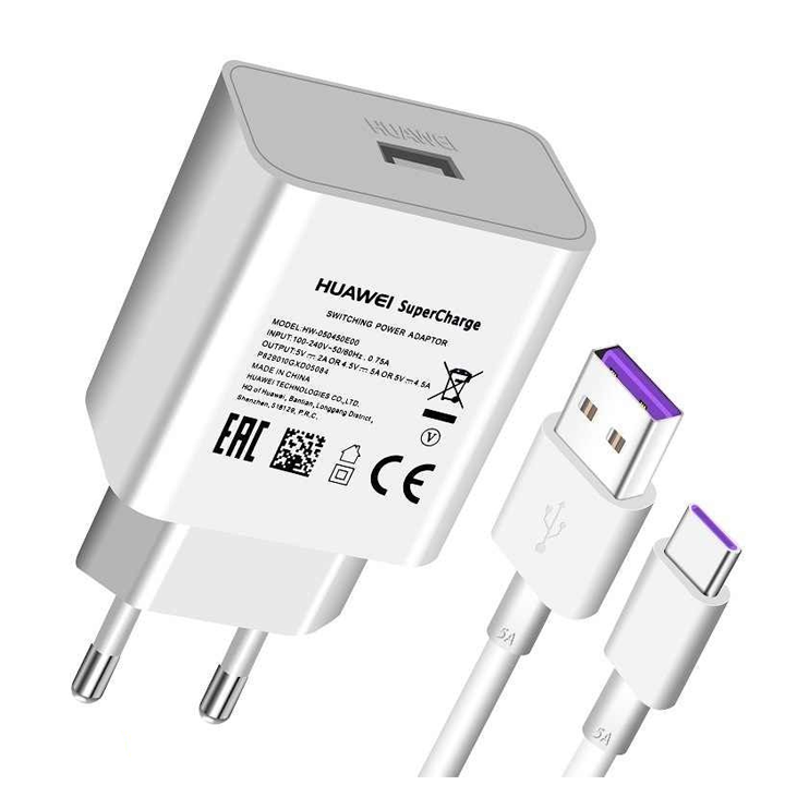 🎁 Huawei fast charger HW-050450E00 ადაპტერი და კაბელი - Extra.ge - 235624
