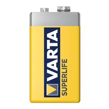 Product image of Varta Supee Heavy Duty 9V FOL 2 ელემენტი 1ც