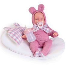 Product image of Antonio Juan Recien Nacida Baby Carla Orejitas Con Cojin-Cuna საბავშვო ხელნაკეთი თოჯინა
