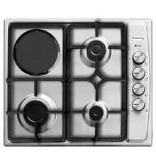 Product image of ELENBERG EBG-412IX INOX ჩასაშენებელი კომბინირებული ქურის ზედაპირი