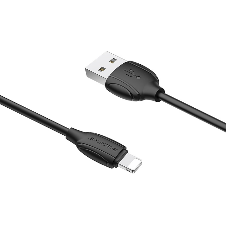 borofone-bx19-benefit-charging-data-cable-for-lightning-black-photo-2