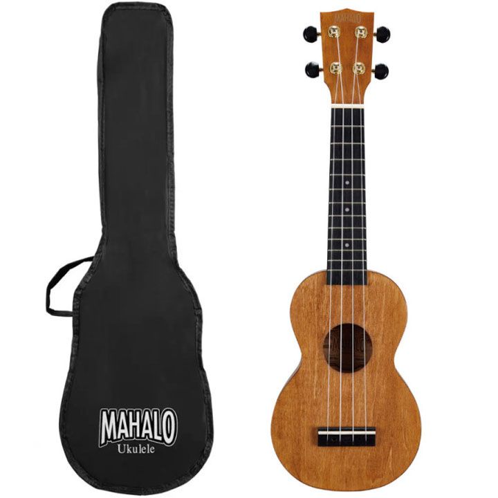 mahalo-ms1tbr-slimline-series-soprano-ukulele-ukulele
