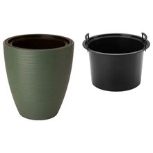 Product image of FORM PLASTIC GOBI 40 მწვანე ჩაისფერი 36 ლ ყვავილის ქოთანი