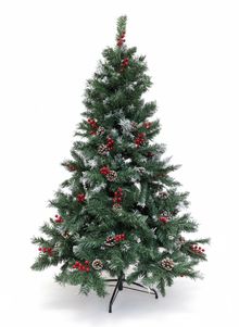 Product image of CTRIM 6380-3 ნაძვის ხე გირჩით და კენკრით 150სმ