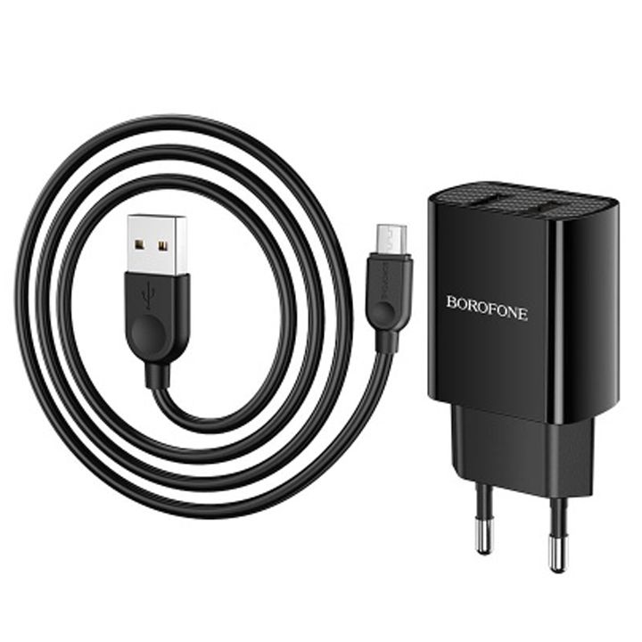 borofone-charger-ba53a-powerway-dual-port-charger-setmicroeublack-photo-2