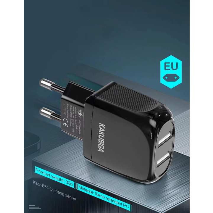 sakhlis-damteni-kaku-ksc-674-qisheng-dual-port-fast-charger-eublack-photo-2