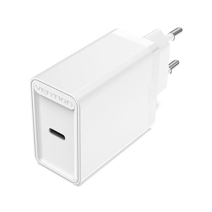 vention-fahwf-eu-1-port-25w-usb-c-wall-charger-with-usb-c-cable-eu-plug-white