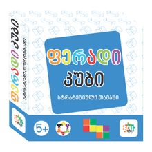 Product image of EDU Toys ფერადი კუბი სამაგიდო თამაში