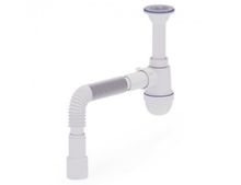 Product image of სიფონი გოფრირებული მილით ANI PLAST 1 1/2''40 40x40/50EU