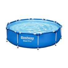 Product image of კარკასული აუზი Bestway 3.05მ x 76სმ (56677) მრგვალი