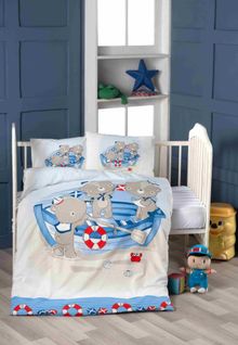 Product image of Victoria Ranforce Baby Duvet Cover Set Crew საბავშვო თეთრეულის ნაკრები