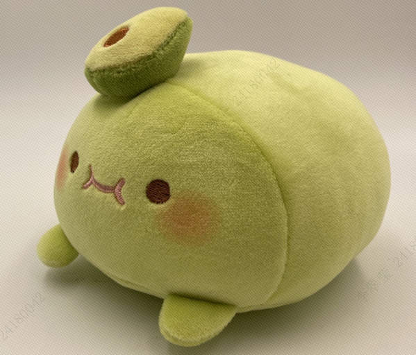 miniso-vitality-cafeteria-15cm-lying-plush-toy-avocado-rbili-satamasho