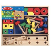 Product image of Melissa & Doug Classic Toy ხის ასაწყობი კონსტრუქტორის ნაკრები