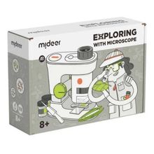 Product image of Mideer MD2227-CT01 Exploring With Microscope სათამაშო სამეცნიერო ნაკრები