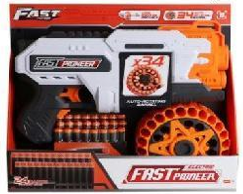 electric-soft-bullet-gun-white-series-24-bullets-set-24-bullet-magazine-satamasho-tofi