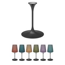 Product image of SplitGlass - ჭიქის სადგამი არამსხვრევადი შავი 1ც